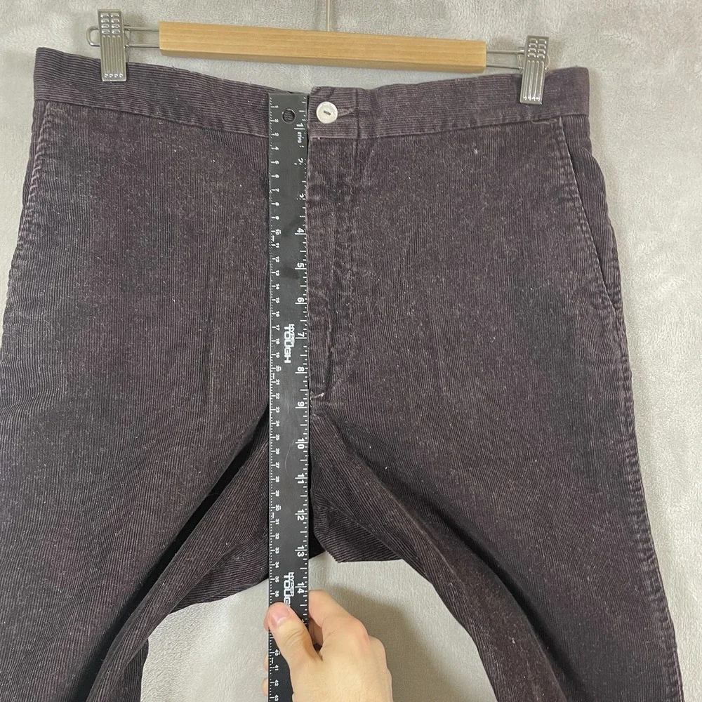 Vtg 70s Levis Corduroy Bell Bottom Flare Pants 32x33 Wildfire Rockstar Brown USA